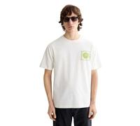Scotch & Soda Front Left Chest Artwork T-Shirt Camiseta Hombre, Bright White, M