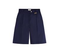 Scotch & Soda Gabardine Twill A-line Pleat Front Short Navy Talla: 25 | Pantalones Cortos Outlet | Mujer | Azul