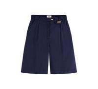 Scotch & Soda Gabardine Twill A-line Pleat Front Short Navy Talla: W25 | Pantalones Cortos Outlet | Mujer | Azul