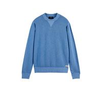 Scotch & Soda Garment Dye Structured Sweatshirt Lake Blue Talla: M | Jerséis Outlet | Hombre | Azul