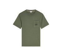 Scotch & Soda Garment Dyed Ss Pocket Tee Midnight Turq Talla: M | Camisetas Básicas Outlet | Hombre