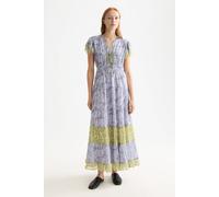 Scotch & Soda Gathered Maxi Dress Dancer Lavender Talla: 36 | Vestidos Maxi Outlet | Mujer