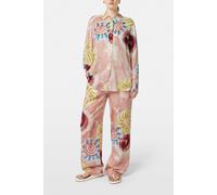 Scotch & Soda Gia - Mid Rise Wide Leg Elasticated Trousers Abstract Sun Pi Talla: XS/32 | Pantalones Outlet | Mujer