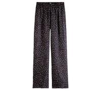 Scotch & Soda Gia - Mid-rise Wide Leg Printed Elasticated Trousers Ikat Ra Talla: S/32 | Pantalones Outlet | Mujer