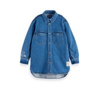 Scotch & Soda Girl A-line Denim Shirt Dress - Art From The Heart Art From Talla: 6 | Vestidos Outlet | Unisex | Azul