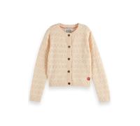 Scotch & Soda Girl Boucle Cardigan Powdered Peach Talla: 14 | Chalecos Outlet | Unisex | Naranja