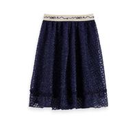 Scotch & Soda Girl Fancy Lurex Midi Skirt Peacoat Talla: 4 | Faldas Outlet | kids