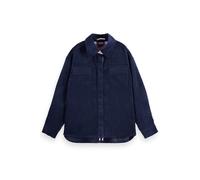 Scotch & Soda Girl Oversized Corduroy Shirt Sky Captain Talla: 12 | Camisas Outlet | Unisex