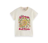 Scotch & Soda Girl Regular-fit Artwork T-shirt Soft Ice Talla: 6 | Camisetas Outlet | kids |