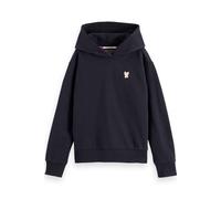 Scotch & Soda Girl Relaxed-fit Hoodie With Back Artwork Anthracite Talla: 8 | Ropa Deportiva Outlet | Unisex | Blanco