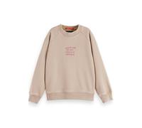 Scotch & Soda Girl Relaxed-fit Raglan Artwork Sweatshirt Plaza Taupe Talla: 10 | Chalecos Outlet | Unisex | Negro