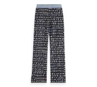 Scotch & Soda Girl Straight-leg Jacquard Sweatpants Charcoal Art Talla: 4 | Pantalones Outlet | Unisex | Negro