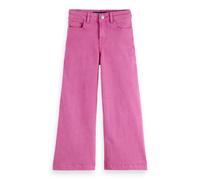 Scotch & Soda Girl The Wave Wide Leg Jeans Garment Dyed Colours Fuchsia Re Talla: 8 | Vaqueros Outlet | Unisex | Rosa