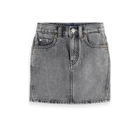 Scotch & Soda Girl Washed Black Denim Mini Skirt - Black Spark Black Spark Talla: 14 | Faldas Outlet | Unisex | Negro