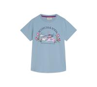 Scotch & Soda Girls Baby Short Sleeve Tee Faded Denim Talla: M | Camisetas Outlet | kids | Azul