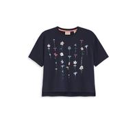 Scotch & Soda Girls Cttn Jersey Ss Fashion Top Black/blue Talla: XL | Camisetas Outlet | kids | Negro