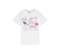 Scotch & Soda Girls New York Graphic Tee White Traditional Talla: S | Camisetas Outlet | kids | Blanco