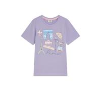 Scotch & Soda Girls Paris Graphic Tee Lilac Talla: M | Camisetas Outlet | kids | Púrpura