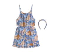 Scotch & Soda Girls S&s 2 Pc Romper And Headband Set Blue/grey Talla: 5 | Outlet | kids | Azul