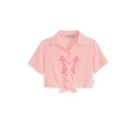 Scotch & Soda Girls S&s Girls Flowy Knotted Ss Shirt Lt Pastel Pink Talla: M | Camisas Outlet | kids | Rosa