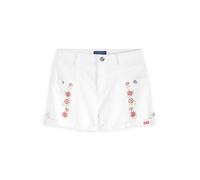 Scotch & Soda Girls Stretch White Denim Short White Talla: 12 | Pantalones Outlet | Unisex | Azul