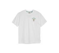 Scotch & Soda Graphic Tee Bright White Talla: XXL | Camisetas con Decoración Impresa Outlet | Hombre | Blanco