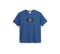Scotch & Soda Graphic Tee Dark Denim Talla: XL | Camisetas Básicas Outlet | Hombre | Azul