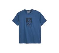 Scotch & Soda Graphic Tee Dark Denim Talla: XXL | Camisetas con Decoración Impresa Outlet | Hombre | Azul