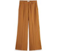 Scotch & Soda Hana Pant With Crochet Detail Tobacco Talla: W31L30 | Outlet | Mujer | Blanco