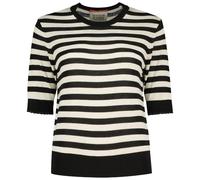 SCOTCH & SODA Jersey negro / blanco, Talla S