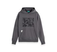 Scotch & Soda Joe Jonas X Scotch Soda Washed Artwork Hoodie Asphalt Talla: M | Sudaderas con Capucha Outlet | Hombre