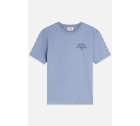 Scotch & Soda Left Chest Artwork Regularfit Tshirt Navy Talla: L | Camisetas Básicas Outlet | Hombre | Azul