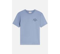 Scotch & Soda Left Chest Artwork Regularfit Tshirt Navy Talla: M | Camisetas Básicas Outlet | Hombre | Azul