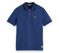 Scotch & Soda Regular fit Polo, Atlantic Blue Melange, XXL Hombres