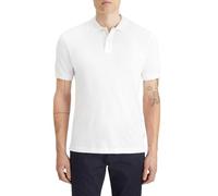 Scotch & Soda Core-Logo Pique Polo, White, S Hombres