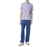 Scotch & Soda Logo Polo Shirt, Camisa, Hombre, Bright Lavendel Melange, L