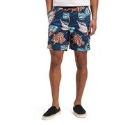 Scotch & Soda Long Length Swim Short With All Over Print Seashells Black A Talla: XL | Bañadores Outlet | Hombre | Negro