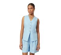 Scotch & Soda Long Line Vest Cerulean Talla: S | Chaquetas Outlet | Mujer | Azul