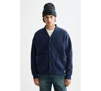 Scotch & Soda Loose Fit Button Down Sweatshirt Peacoat Talla: S | Outlet | Hombre