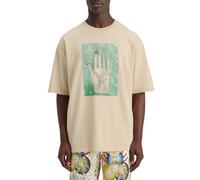 Scotch & Soda Loose Fit Embassy Of The Free Mind Artwork T-shirt Parchment Talla: XXL | Camisetas con decoración impresa Outlet | Hombre | Blanco