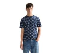 Scotch & Soda Melange T-Shirt Camiseta, Foulard Dress Blues 401, L para Hombre