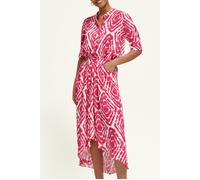 Scotch & Soda Midi Dress With High Low Hem Disco Tie Dye Pop Pink Talla: 44 | Vestidos midi Outlet | Mujer | Rosa