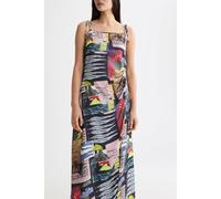 Scotch & Soda Midi Slip Dress With Tied Straps And Draped Waist Art Dept C Talla: 40 | Vestidos Maxi Outlet | Mujer | Blanco