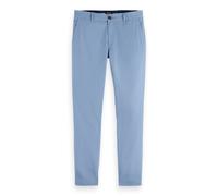 Scotch & Soda Mott - Washed Cotton Blend Chino Faded Denim Talla: W30L34 | Chinos Outlet | Hombre | Azul