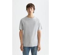 Scotch & Soda Essential Logo T-Shirt, Camiseta, Hombre, Grey Melange, XL
