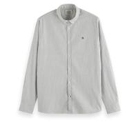 Scotch & Soda Seasonal Essentials Oxford Striped Shirt Green Stripe Talla: XL | Camisas Casuales Outlet | Hombre | Verde