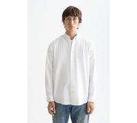Scotch & Soda Oxford Solid Regular-fit Shirt White Traditional Talla: M | Camisas de Trabajo Outlet | Hombre | Blanco