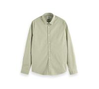 Scotch & Soda Poplin Shirt, Camisa, Hombre, Green Check, S