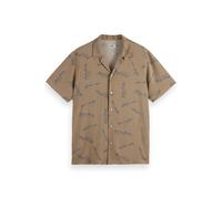 Scotch & Soda Printed Camp Collar Shirt Poetry Night Reading Aop Talla: XL | Outlet | Hombre | Negro