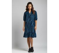 Scotch & Soda Printed Crinkle Mini Dress House Of Mirrors Blue Talla: 38 | Mini Vestidos Outlet | Mujer | Azul